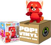 Turning Red - Red Panda Mei Flocked 6" Super Sized Mystery Box (Includes Panda & 2 Mystery 6” Pop! Vinyl Figures) (Funko / Popcultcha Exclusive)