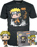 Naruto: Shippuden - Naruto Running Metallic Pop! Vinyl Figure & T-Shirt Box Set