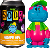The Great Grape Ape Show - Grape Ape Blacklight SODA Vinyl Figure in Collector Can (International Edition) (2022 Fall Convention Exclusive / Popcultcha Exclusive)
