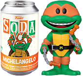 Teenage Mutant Ninja Turtles: Mutant Mayhem - Michelangelo Vinyl SODA Figure in Collector Can