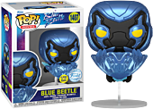 Blue Beetle (2023) - Blue Beetle in Flight Glow-in-the-Dark Pop! Vinyl Figure