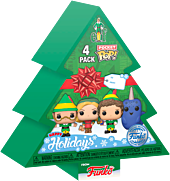 Elf - Christmas Tree Holiday Box Pocket Pop! Vinyl 4-Pack