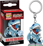 Yu-Gi-Oh! - Blue-Eyes Toon Dragon Glow-in-the-Dark Pocket Pop! Keychain