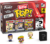 WWE - Dusty Rhodes, Jerry Lawler, Ricky “The Dragon” Steamboat & Mystery Bitty Series 02 Pop! Vinyl Figure 4-Pack