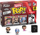WWE - Razor Ramon, Diesel, Rey Mysterio & Mystery Bitty Series 03 Pop! Vinyl Figure 4-Pack