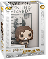 Harry Potter and the Prisoner of Azkaban - Wanted Poster with Sirius Black Pop! Covers Vinyl Figure