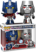 Transformers: Generation 1 - Optimus Prime & Megatron Metallic Pop! Vinyl 2-Pack