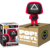 Squid Game - Triangle Masked Soldier Mystery Box (Includes Triangle Soldier & 3 Mystery Exclusive Pop! Vinyl Figures) (Popcultcha / Funko Exclusive)
