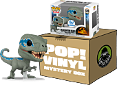Jurassic World: Dominion - Velociraptor (Blue) Mystery Box (Includes Blue & 3 Mystery Exclusive Pop! Vinyl Figures) (Popcultcha / Funko Exclusive)