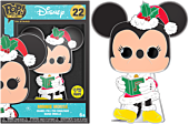 Disney - Holiday Minnie Mouse Glow-in-the-Dark 4" Pop! Enamel Pin