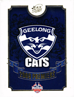 Select AFL - Geelong Cats 2009 Premiers Card Set