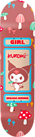 Sanrio - Girl x Sanrio Woodland Wonder Kuromi Geering 8.5" Skateboard Deck (Deck Only)
