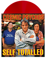 Cosmic Psychos - Self Totalled LP Vinyl Record (Red Marble Coloured Vinyl)