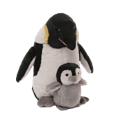 Gund - Mummy & Me Penguin 10” Plush