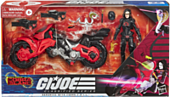 G.I. Joe - Baroness with Cobra C.O.I.L. Special Missions: Cobra Island Classified Series 6” Scale Action Figure & Vehicle 2-Pack