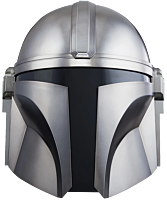 Star Wars: The Mandalorian - The Mandalorian Premium Electronic The Black Series 1:1 Scale Life-Size Helmet Replica