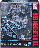 Transformers: Revenge of the Fallen - Grindor & Ravage Studio Series Leader Class 8.5” Action Figure