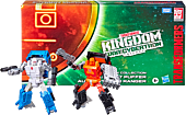 Transformers: War for Cybertron: Kingdom - Autobot Road Ranger & Autobot Puffer Golden Disk Collection Chapter 1 Deluxe Class 5.5” Action Figure 2-Pack