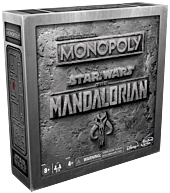 Monopoly - Star Wars: The Mandalorian Collector’s Edition Board Game with Remnant Stormtrooper Retro Collection Kenner 3.75” Action Figure 