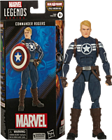 Captain America - Commander Rogers Marvel Legends 6" Scale Action Figure (Totally Awesome Hulk Build-A-Figure)