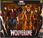 Wolverine - Logan vs. Sabretooth 50th Anniversary Marvel Legends 6" Scale Action Figure 2-Pack