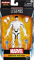 Iron Man - Superior Iron Man Marvel Legends 6" Scale Action Figure (Zabu Build-A-Figure)