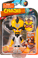 Crash Bandicoot - Dr. Neo with Uka Uka Mask 4.5” Action Figure (Wave 1)