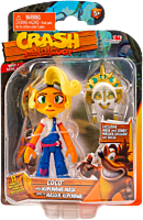 Crash Bandicoot - Coco with Kupunawa Mask 4.5” Action Figure (Wave 1)