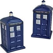 Doctor Who - TARDIS Salt and Pepper Shakers