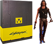 Cyberpunk 2077 - Johnny Silverhand 1/6th Scale Action Figure & The World of Cyberpunk 2077 Limited Edition Book Bundle (Set of 2)