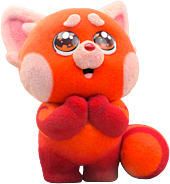 Turning Red - Red Panda Mei (Velvet Hair Version) Cosbaby (S) Hot Toys Figure