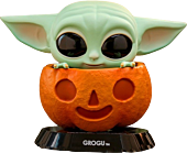 Star Wars: The Mandalorian - Grogu in Pumpkin Cosbaby (S) Hot Toys Figure
