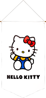 Hello Kitty - Hello Kitty in White 45" Banner