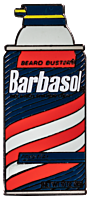 Jurassic Park - Barbasol Shaving Cream Enamel Pin