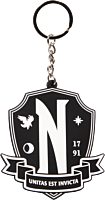 Wednesday (2022) - Nevermore Crest Keychain