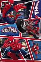 Spiderman - Ultimate Spiderman Cartoon Poster