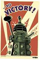 Doctor Who - Dalek To Victory Poster