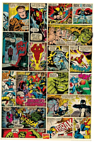 Marvel - Comic Panel Images Covers Poster
