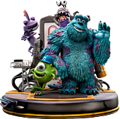 Monsters, Inc. - Sully, Mike & Boo Disney 100th Deluxe 1/10th Scale Diorama Statue