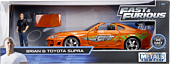 The Fast and the Furious - 1995 Toyota Supra 1/24th Scale Hollywood Rides Die-Cast Vehicle with Brian Figure