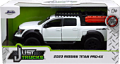 Just Trucks - White 2020 Nissan Titan Pro-4X 1/32 Scale Die-Cast Vehicle Replica