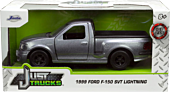 Just Trucks - Grey 1999 Ford F-150 SVT Lightning 1/32 Scale Die-Cast Vehicle Replica