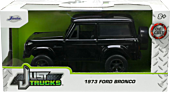 Just Trucks - Black 1973 Ford Bronco 1/32 Scale Die-Cast Vehicle Replica