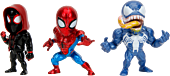 Spider-Man - Spider-Man, Miles Morales & Venom Metalfigs 2.5" Die-Cast Figure 3-Pack