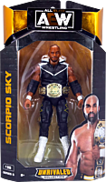AEW: All Elite Wrestling - Scorpio Sky Unrivaled Collection 6.5” Scale Action Figure (Series 5)