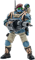 Warhammer 40,000 - Astra Militarum 55th Kappic Eagles Tempestus Scions Command Squad Grenadier 1/18th Scale Action Figure