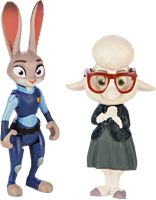 Judy Hopps and May Bellwether 3” Action Figure Set