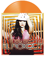 Britney Spears - Blackout LP Vinyl Record (Opaque Orange Coloured Vinyl)