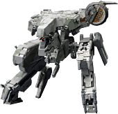 Metal Gear Solid 4: Guns of the Patriots - Metal Gear Rex 1/100 Scale Articulated Model Kit