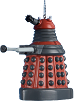 Doctor Who - Red Dalek 4.5" Blow Mold Christmas Ornament